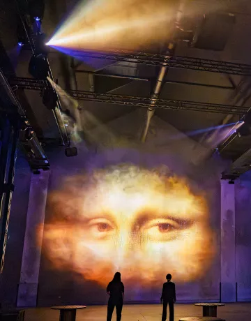 joconde atelier projection lumière