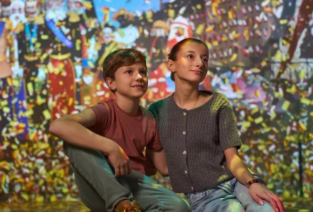 exposition rousseau groupe enfant