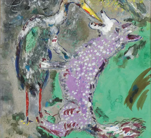 La Cigogne et le Loup