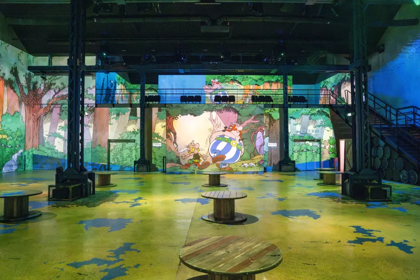 Astérix Obélix forêt