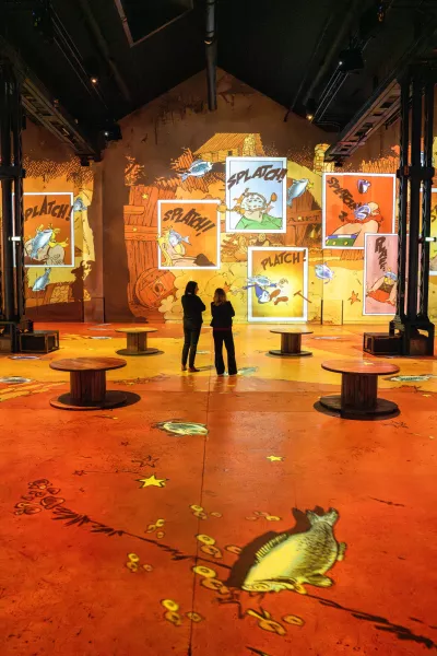 village Astérix baston