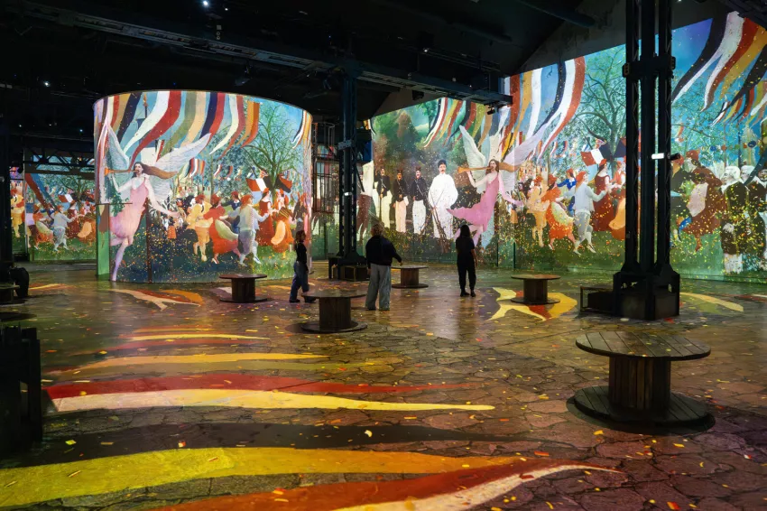 personnages fête public