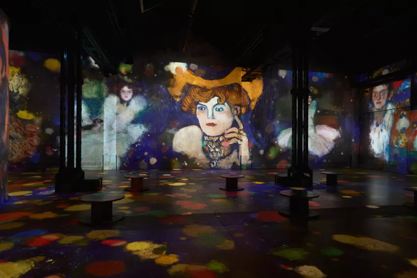 portraits femmes colorés