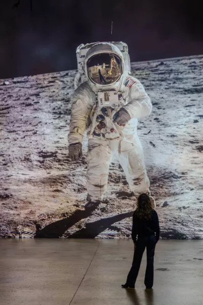 Destination Lune astronaute