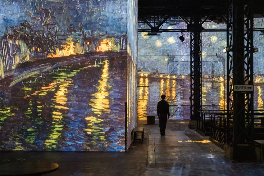 Van Gogh reflets lumières