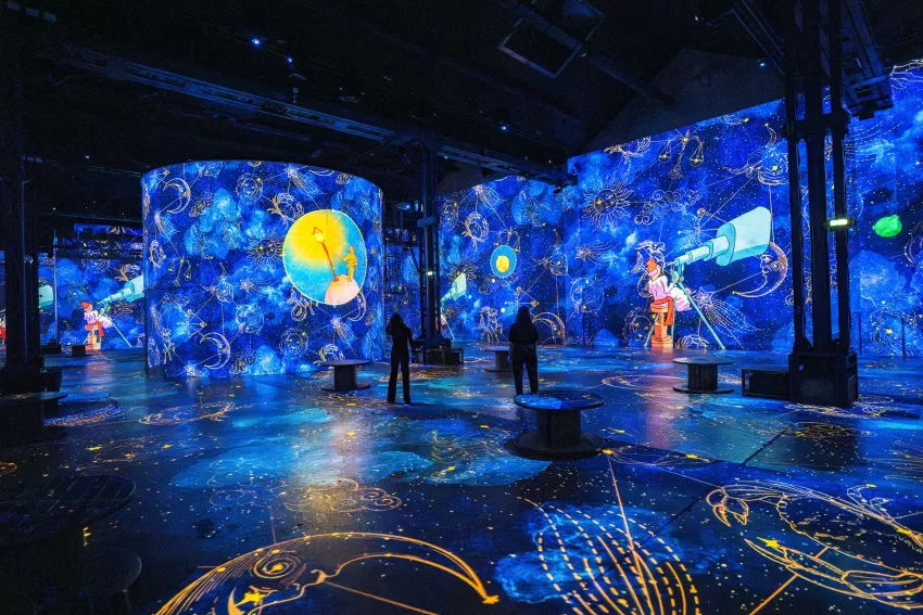 le petit prince dans l'espace