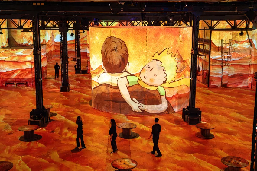 le petit prince orange