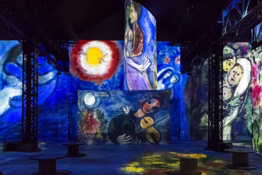 © Culturespaces / D. Chauvet-Roldan © Adagp, Paris, 2019